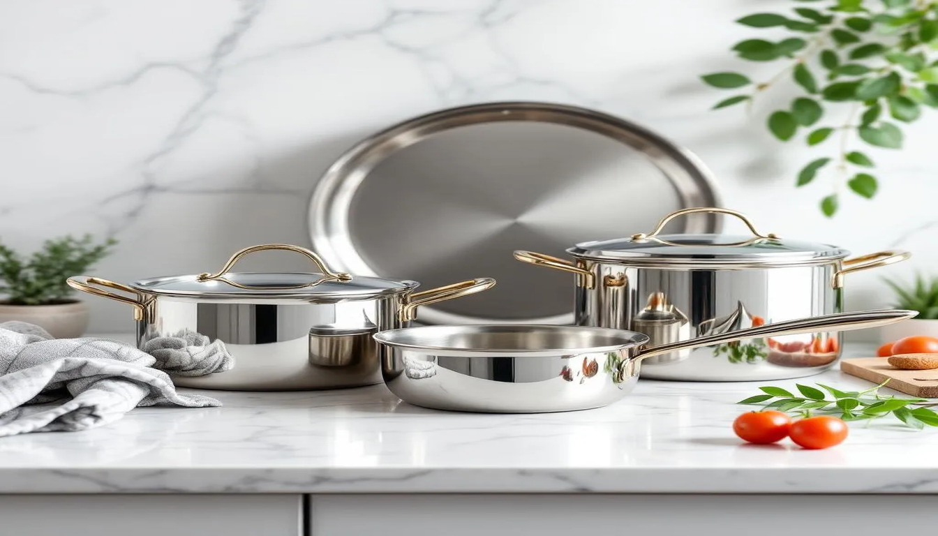 Conjunto de Panelas Inox